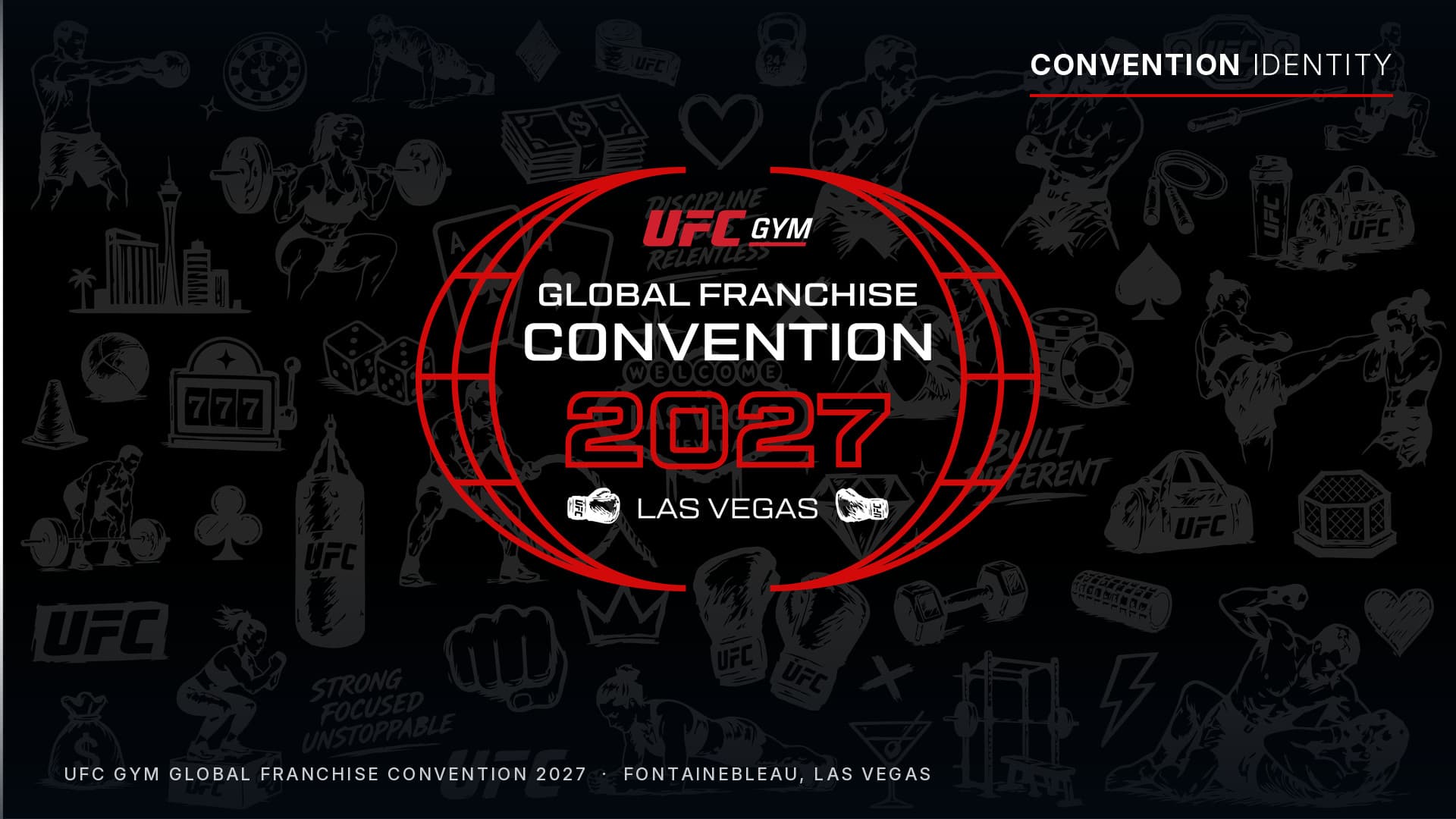 UFC GYM Convention 2027 identity